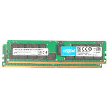 Crucial Kit 64GB (2x 32GB) 2666MHz DDR4 ECC RDIMM PC4-21300 2RX4 Server Memory picture