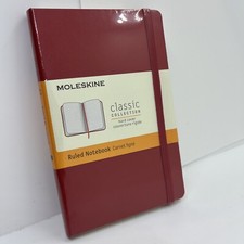 MOLESKINE CLASSIC 9X14 192 PAGE LINES HARDCOVER RULED NOTEBOOK DIARY picture