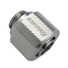 Koolance Compression Fitting for 10mm x 13mm (3/8in x 1/2in), Nickel picture