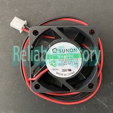 For SUNON KDE2404PFV2 4010 4CM 24V 1.4W 2pin Maglev cooling fan 40X40X10MM picture