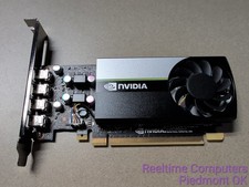 NVIDIA T1000 4GB GDDR6 Dell OEM 0DW8FN Graphics Card 4x Mini DisplayPort PCIe picture