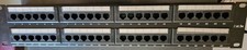 48 Port Cat5e UL 2U Rackmount 110 RJ45 Patch Panel 568A 568B picture