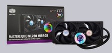 Cooler Master ML240 Mirror 240mm AIO Liquid CPU Cooler ARGB Black picture