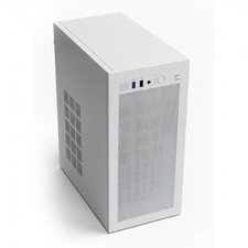 CUBIX Compact Mini Tower mATX Micro-ATX PC Case, White | Heavy-Duty 0.8T picture