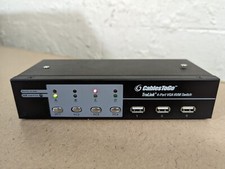 CablesToGo TruLink 4-Port VGA KVM USB 2.0 Switch w/ Power Supply MPN: 35555 picture