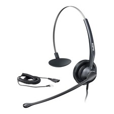Yealink YHS34 Mono One Ear Headset with RJ Connection Cable 1308022 picture