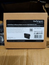 StarTech MCM110SC2 10/100Mbps Fiber to Ethernet Media Converter - Multi Mode - S picture