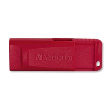 Verbatim Americas Llc 98525 Store N Go Usb Flash Drive 128Gb 2.0 Red Taa picture