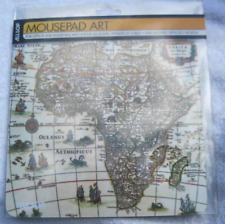 Allsop Africa Vintage Map Mousepad Art Optical Rollerball Mice 2007 Office 28657 picture