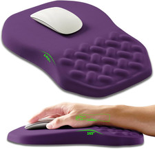 Ergonomic Slope Mouse Pad Wrist Support, Wrist Rest Mousepad for Carpal Tunnel P picture
