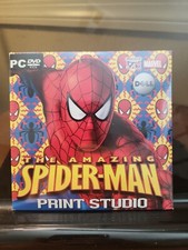 Amazing Spider-Man Print Studio 2007 Sealed Dell PC DVD ROM picture