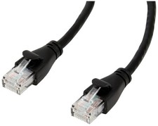 Amazon Basics RJ45 Cat-6 Ethernet Patch Cable, 1Gbps, Gold-Plated, 10 ft, PC picture