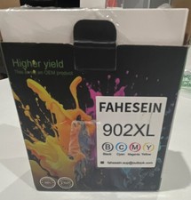 Fahesein Compatible Ink Cartridge 902XL Black Cyan Magenta Yellow For HP picture