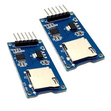 2pcs Micro SD Card Module Storage Board 6-pin TF Card Memory Adapter Reader M... picture