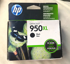 HP 950XL Black Genuine/Original Inkjet Ink Cartridge CN045AN picture