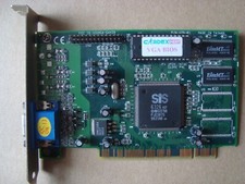 CARDEX ICUVGA-GWVZB VZB-01 - SiS 6326 AGP - Vintage Graphics Card - Uncommon - picture