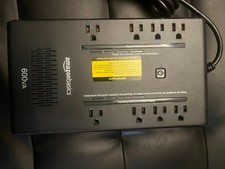 600VA 300W UPS amazonbasics, 8 Outlets, Standby Uninterruptible Power Supply picture