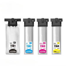5PC T11A2 Blue Compatible Ink Bag for WF-C5890 WF-C5390 South America picture