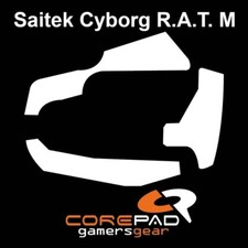 Corepad Skatez Saitek Cyborg R.A.T. M Replacement Mouse Feet Hyperglides Teflon picture