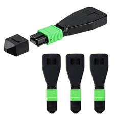 GwliUni 4Pcs MPO Single Mode Female Loopback Plug Supports 12 Fiber Core 6 Ch... picture