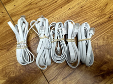 5 PACK OEM Google WiFi Router RJ45 Ethernet Network Flat Cable Cord White 6ft picture