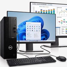 Dell Desktop PC Computer Core I7 3.4GHz 16GB RAM DUAL 22