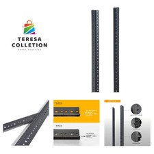 16U Rack Rails - Durable Steel for Flexible Horizontal & Vertical Mounting picture