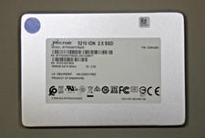Micron 5210 ION MTFDDAK3T8QDE-2AV1ZABYY 3840GB 3.84TB 2.5 SATA SSD 90-99% Health picture