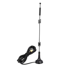 WiFi Antenna 12dBi RG174 2M Extension Cable SMA Male 2.4/5/5.8GHz Magnetic Base picture