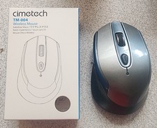 CIMETECH TM-004-GR GRAY WIRELESS OPTICAL MOUSE W BAT picture