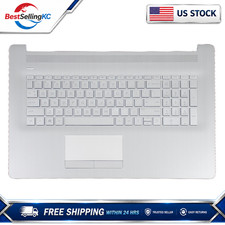 NEW Silver Palmrest Keyboard Touchpad Assembly for HP 17-BY 17-CA L92783-001 US picture