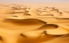 Landscape desert sand nature Custom Gaming Mat Desk picture