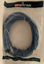 Weltron 75ft CAT6 CB Snagless Patch Cable #90-C6CB-BL-75 picture