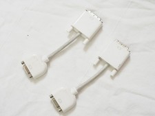 2x Apple MAC/MINI/PRO DVI to VGA Video Adapter 603-8471/603-8525 OEM Dongle picture