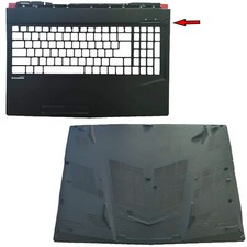 For MSI GL63 GP63VR MS-16P7 MS-16P4 Upper Case Palmrest/ Bottom Case Cover Black picture