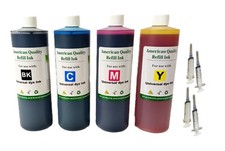 4x500ml Ink Cartridge Refill Kit for HP Canon Brother Lexmark Dell Epson Kodak picture