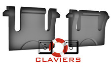 Chicony KB-0108 Keyboard Spare Replacement Tilt Leg Stand Foot Feet Set picture