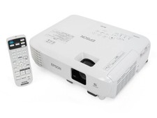 SEIKO EPSON EB-E01 business projector white home appliance USED picture