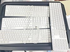 Apple A1243 Aluminum Wired Keyboard MB110LL/A🚀Full Size, Slim, Mac, Genuine OEM picture