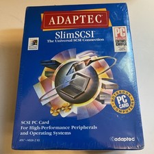 Adaptec SlimSCSI APA-1460A PCMCIA PC Card SCSI Adapter BRAND NEW STILL SEALED picture