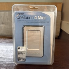 Maxtor OneTouch 4 Mini 160GB USB 2.0 External Portable Hard Drive New/Sealed picture