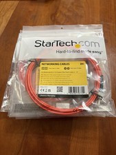 StarTech.com 2m Duplex Multimode Fiber Patch Cable LC to ST Orange FIBLCST2 picture