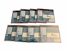 Lot Of 8 New Sony DVD+RW 120min. 4.7GB Recordable Rewritable Disks AccuCORE picture