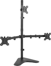 Triple LCD LED Computer Monitor Desk Stand Free Standing Heavy Duty Fully picture