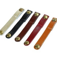 10PCS Leather Cable Ties Earphone Winder Cord Holders for Phone Chargers picture