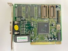RARE VINTAGE CARDEX CIRRUS LOGIC PCI VGA CARD FCC ICUVGA-GW508 PN 9408-20 MXB32 picture