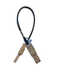 HPE 0.5m External Mini-SAS Cable 407344-001, for Modular Smart Array-408765-001 picture