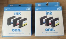 2 Box Lot ONN HP 952 Color Ink Cartridges 3 Pack Each New  picture