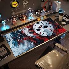 1 Large E-sports Gaming Mouse Pad Featuring a Bloodstained Ice Surface with a picture