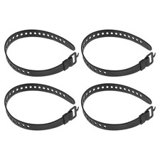 4Pcs Black Adjustable Lashing Straps for Cargo Securing Reusable Wire Fasteners picture